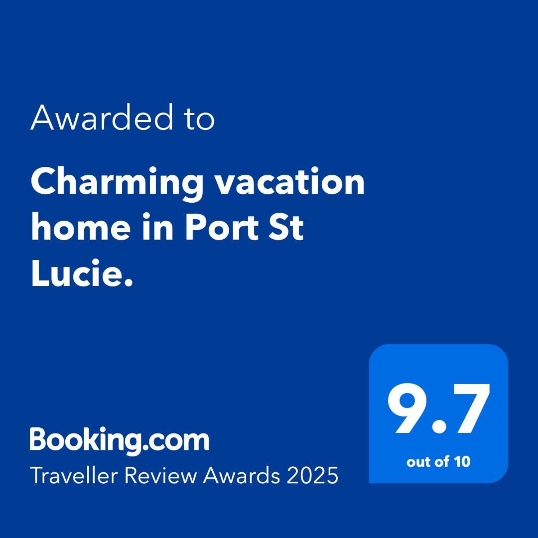 Charming Vacation Home In Port St Lucie. Port St. Lucie المظهر الخارجي الصورة